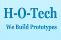 H-O-Tech logo with the tagline ‘We Build Prototypes’ in blue text.