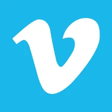 Vimeo video hosting and streaming platform icon for professional video marketing and content promotion